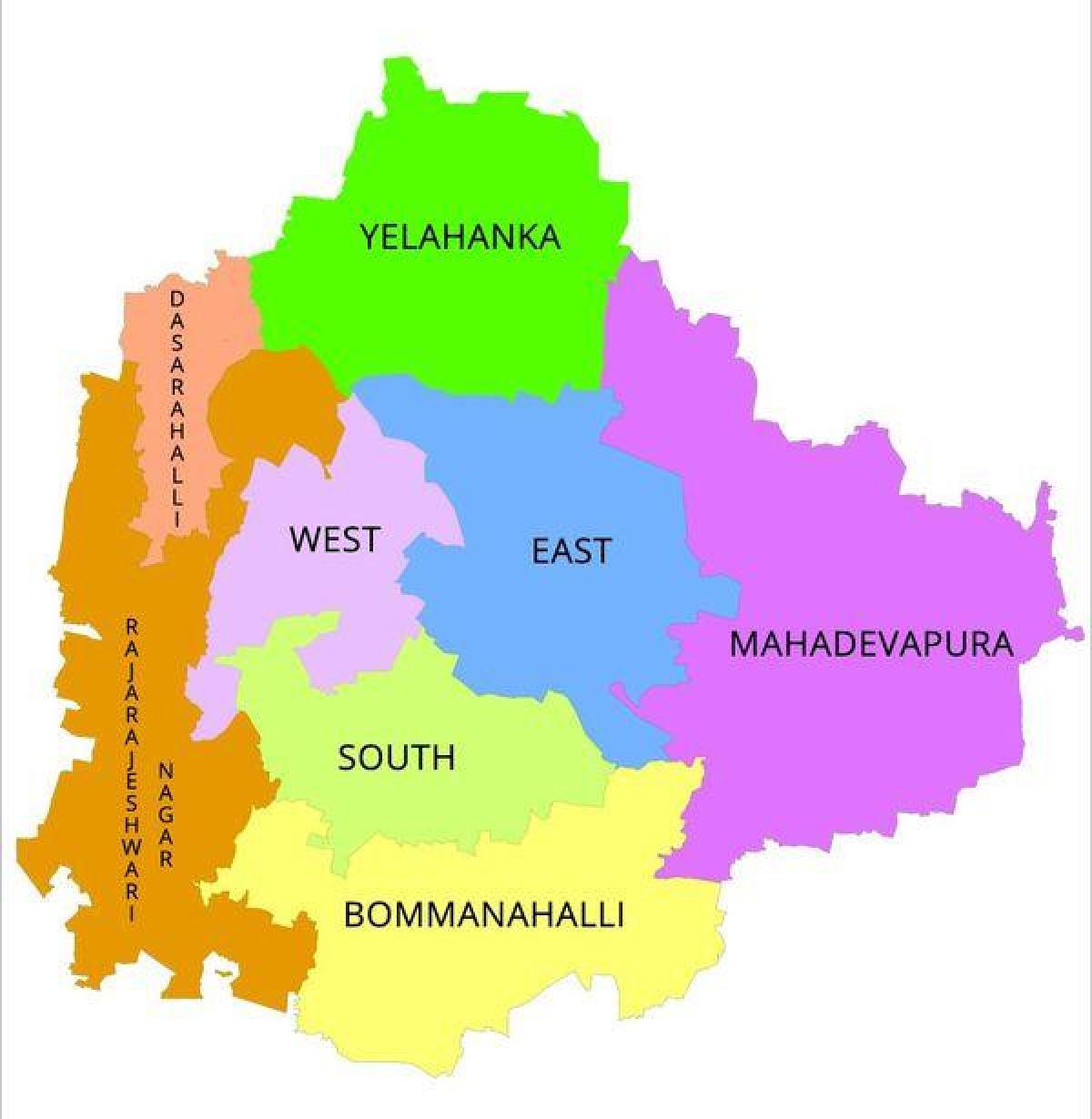 Bangalore BBMP Gemeinde anzeigen