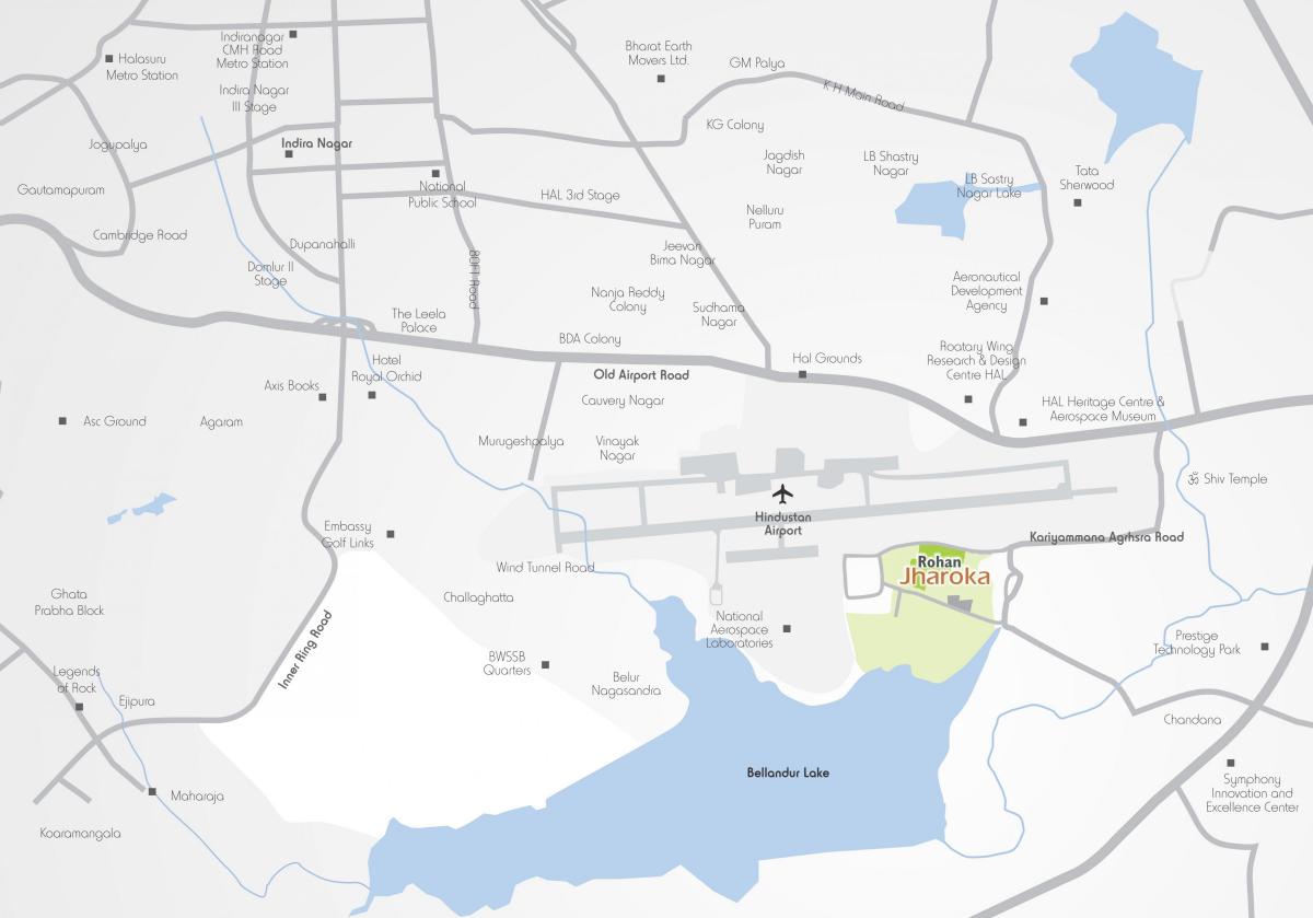 Bellandur Karte Bangalore