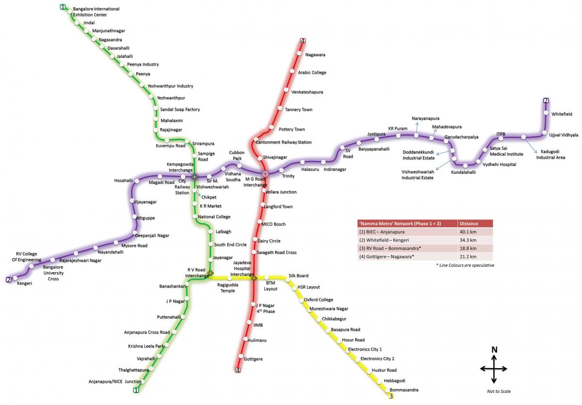 bmrcl route anzeigen