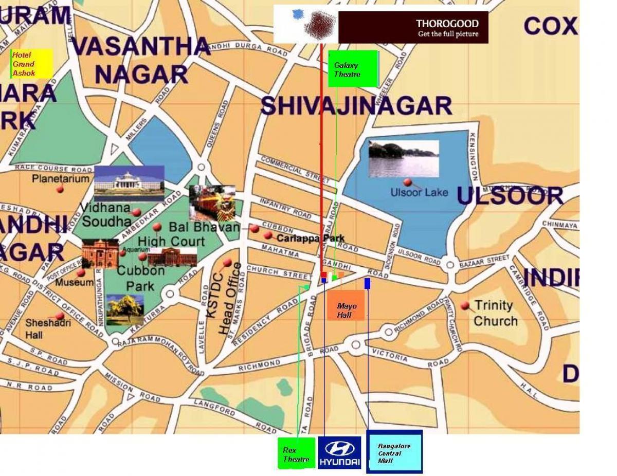Ulsoor Bangalore Karte anzeigen